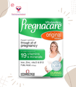 Each tablet provides a wide range of essential vitamins and minerals including the exact recommended levels of 400µg folic acid and 10µg vitamin D.