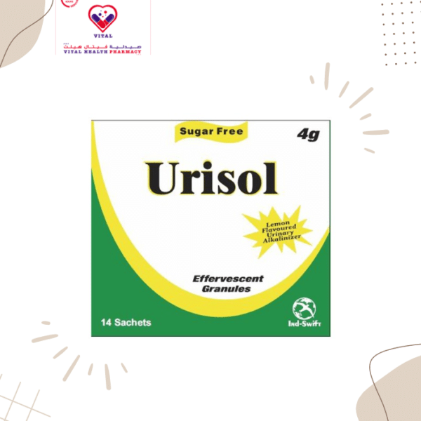 This product is formulated to provide relief from painful burning symptoms of urinary tract infections caused due to the urine’s acidic state. Urisol Effervescent Granules aids in relieving those burning sensations and allows for passing urine with minimal discomfort or pain