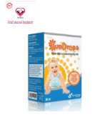 DHA contributes to normal brain function while Vitamin D contributes to development of bones and teeth.