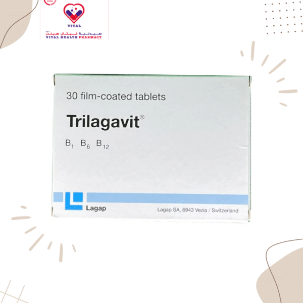 Trilagavit is specially formulated to help you prevent or treat vitamin B deficiencies, which can cause symptoms such as fatigue, weakness, anemia, nerve damage, mental disorders, and cardiovascular diseases. By taking Trilagavit regularly, you can enjoy the following benefits: Improved energy levels and stamina.