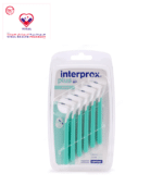 Interprox Conical helps to clean the area between your teeth. By using interdental toothbrushes daily, the risk of tooth decay, inflammation in the gums, and bad breath are reduced. Interprox cleanse areas that are hard to reach especially with braces.