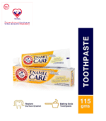 Get healthier, stronger and whiter teeth using Arm & Hammer toothpaste to care for tooth enamel. Ideal for daily dental care thanks to it containing liquid calcium to fill the surface of the teeth and restore their shine.