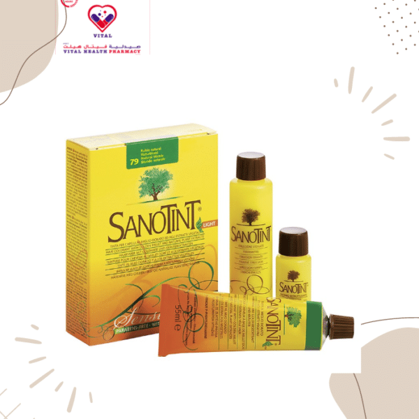 Sanotint Light Hair Dye with Golden Millet & Natural Plant Extracts for Sensitive Scalps Natural Blonde 79 - ammonia free, parabens free, resorcinol free