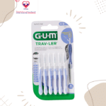Daily cleaning between your teeth is vital, as bacterial plaque and food debris can easily accumulate in these narrow and inaccessible areas. The 0.6mm GUM Trav-ler Interdental are interdental cleaning brushes especially useful for cleaning very large or narrow gaps between the teeth.