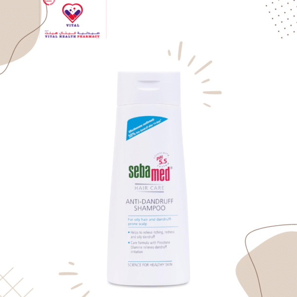 Sebamed Anti-Dandruff Shampoo for Oily Hair & Dandruff Prone Scalp 200 ml