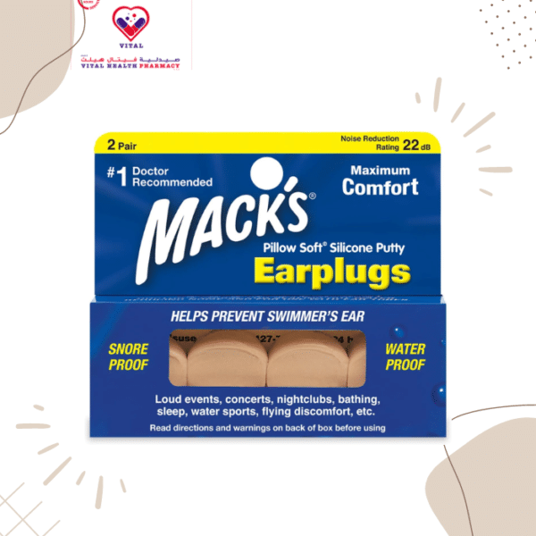 Mack's silicone naturally resists degradation from microbes for the useful life of the product (up to 5 uses).