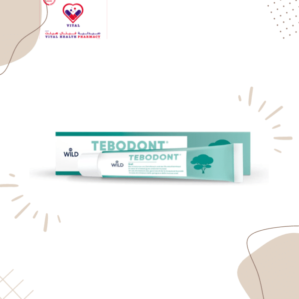 Tebodont Gel for Irritated Gums & Oral Mucosa 18 ml
