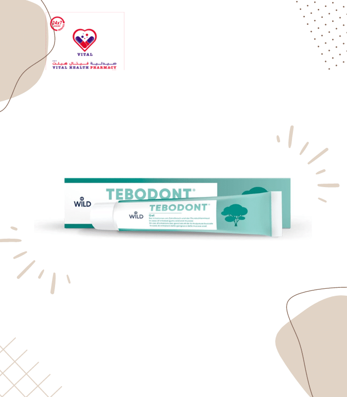 Tebodont Gel for Irritated Gums & Oral Mucosa 18 ml