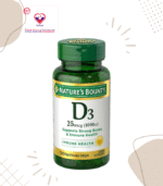 Supplementing with Nature's Bounty Vitamin D3 is an easy way to increase your daily intake of this important nutrient.