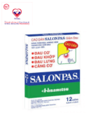 Experience targeted, soothing relief with Salonpas Pain Relief Patches, designed to alleviate discomfort caused by muscle aches, strains, and joint pains.