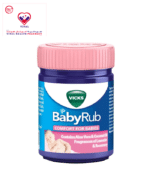 Transform nappy changes into precious bonding moments by incorporating Vicks BabyRub into your little one’s routine at bedtime.