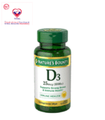 Supplementing with Nature's Bounty Vitamin D3 is an easy way to increase your daily intake of this important nutrient.