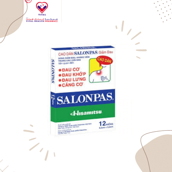 Salonpas Pain Relief Patches (6.5x4.2cm)
