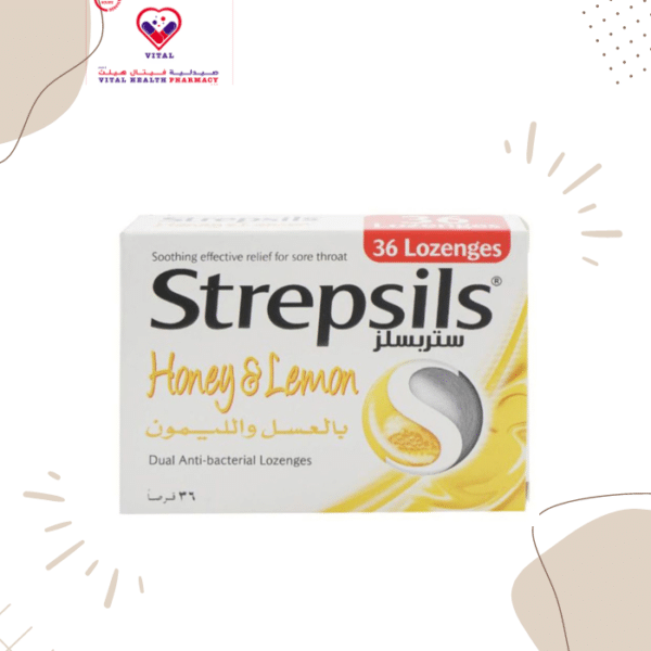 Honey and Lemon lozenges contain a combination of two effective antiseptics (2, 4-dichlorobenzyl alcohol 1.2mg, Amylmetacresol 0.6mg) to relieve the discomfort of sore throats in the soothing honey and lemon flavor.