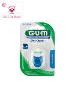 The Teflon-coated (PTFE), thin toothed belt GUM EASY FLOSS is gentle on the gums and also glides good through the interdental space if the teeth are very close together.Thin tooth band also good for crowded teeth;