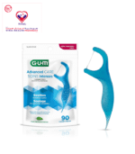 Flossing also helps to clean between the teeth and below the gum line - areas where plaque can build up, and toothbrushes cannot reach.The ergonomically designed dental floss GUM® EASY-FLOSSERS makes flossing an easy task!