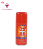 Deep Heat Pain Relief Spray is a pain-relieving, warming spray to be used on the skin. It is recommended for the relief of pain in muscles, tendons, joints or bones, lower back and thigh pain, sprains or strains. Deep Heat Pain Relief Spray is can be used before and after exercise.