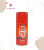 Deep Heat Pain Relief Spray is a pain-relieving, warming spray to be used on the skin. It is recommended for the relief of pain in muscles, tendons, joints or bones, lower back and thigh pain, sprains or strains. Deep Heat Pain Relief Spray is can be used before and after exercise.