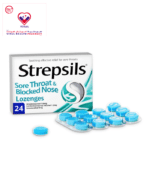 If your sore throat also comes with nasal congestion, try Strepsils Sore Throat & Blocked Nose lozenges.