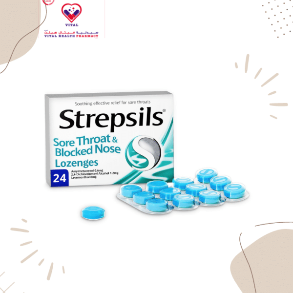 If your sore throat also comes with nasal congestion, try Strepsils Sore Throat & Blocked Nose lozenges.
