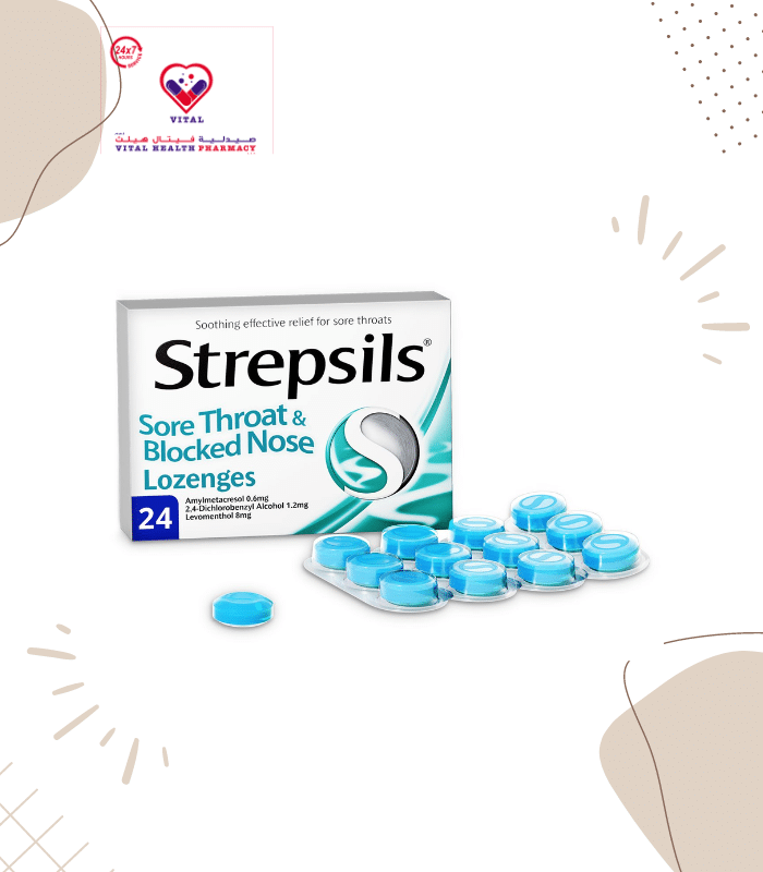 If your sore throat also comes with nasal congestion, try Strepsils Sore Throat & Blocked Nose lozenges.