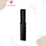 This compact pocket comb for men is ideal for home and travel. The different fine tooth divisions simply comb through the hair and ensure that the hairstyle is in place.