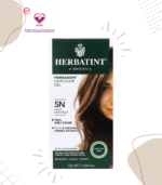 Herbatint Permanent Hair Color Gel 5N Light Chestnut - vegan, ammonia free, parabens free