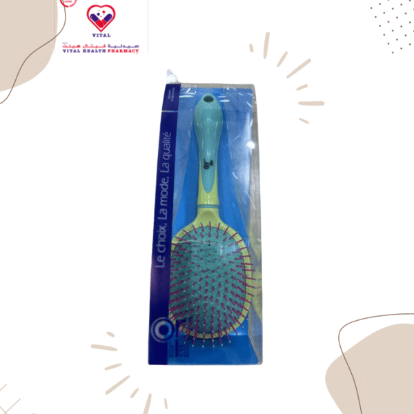 Luxury hair brush made from natural boar bristle hair and nut wood. Suitable as a gift for woman of any age.