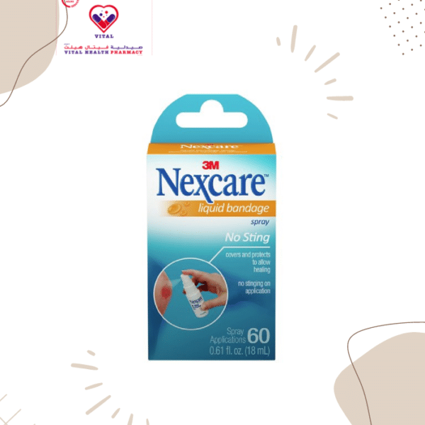 Nexcare liquid bandage is the perfect first aid solution for wounds in hard-to-cover areas.