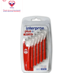 Interprox Mini is specially designed to remove oral biofilm (Bakarian plaque) accumulated in 1,1 mm interproximal spaces and is specially recommended for the front of the mouth. Its shape facilitates perpendicular access to the anterior interdental spaces, thus avoiding gum injury. It is possible to attach completely to the handle to lengthen and reach even post-oral areas.