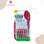 Ensures optimal cleaning and well-being: the bristles are treated with the antibacterial active ingredient chlorhexidine, so that the toothbrush remains cleaner between two uses.