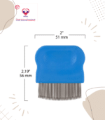 Easy removal of lice and their eggs: The combs are designed with fine teeth that effectively comb through the hair to remove lice and their eggs