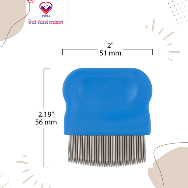 Easy removal of lice and their eggs: The combs are designed with fine teeth that effectively comb through the hair to remove lice and their eggs