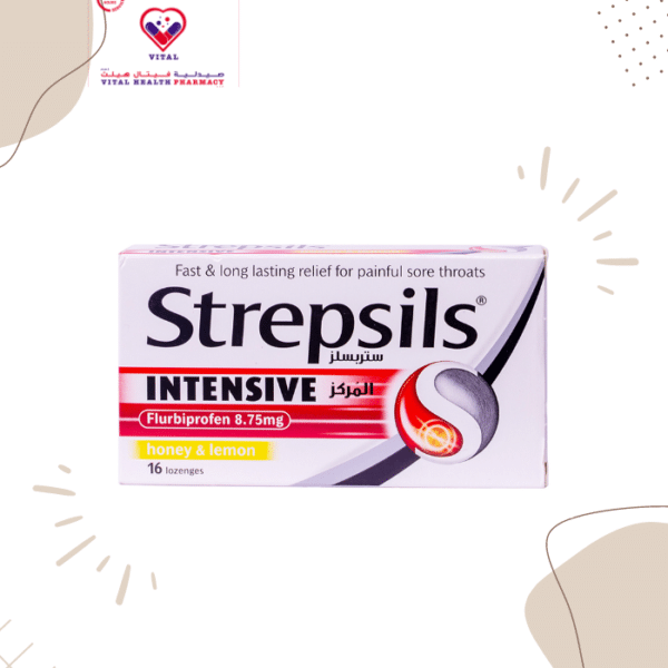 It contains the anti-inflammatory and analgesic flurbiprofen which works for up to 4 hours to relieve throat soreness and helps eliminate painful swelling and tenderness of the throat.