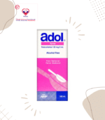 adol suspension is used as pain reliever for mild to moderate pain as well as teething pain, it also relieves the discomfort that accompanies cold, flu and sore throat as well as fever reducer Paracetamol 120mg suspension