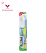 Quad-Grip handle helps ensure the best brushing angle. Reaches below the gum line and between teeth for optimal oral care. Interdental trim for effective plaque removal between teeth.