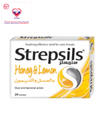 used to to relieve the discomfort of sore throats in the soothing honey and lemon flavor.