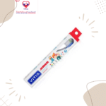 Vitis Junior Toothbrush + Dental Gel is a kit offer intended for the oral hygiene maintenance of children aged 6 and above, comprised of a toothbrush and a dental gel.
