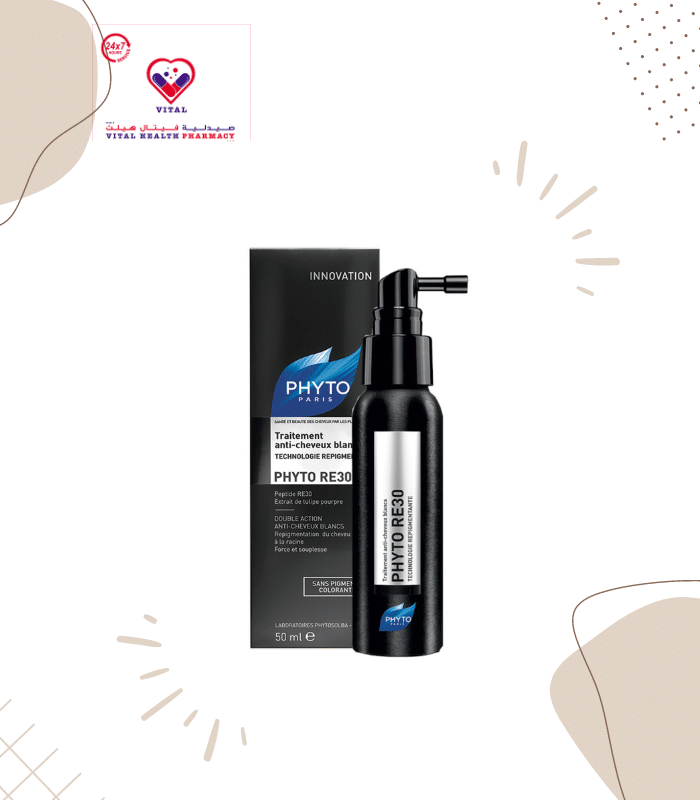 It is the first anti-grey hair treatment capable of repigmenting the hair from the roots. It is a colorless daily serum that stimulates hair pigmentation and improves its flexibility and strength.