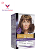 Permanent anti-brass hair dye for dark hair dye that covers up to 100% of gray hair. Triple protection dye for your hair before, during and after dyeing. Protects, strengthens and restores the vitality of the hair.