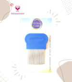 ULTRA CARE Anti Lice Comb Lice Comb with hand and magnifying Professional and Fine –tooth comb High quality stainless steel metal lice comb expertly designed so they glide through the scalp and hair easily unlike other combs .