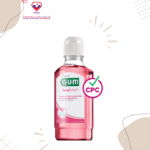 GUM Junior Fluoride Mouthwash Strawberry Flavor (6+ Years) - alcohol free