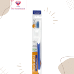 GUM Ortho Blue & White Soft Toothbrush with Cover