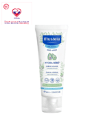 Mustela Hydra baby face moisturizer, suitable from birth, quickly hydrates baby's epidermis and strengthens skin barrier for a soft, supple and silky finish. Hypoallergenic and tested under dermatological control. Preserves skin cellular capital.