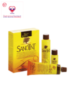 SANOTINT SENSITIVE is an infinitely delicate and safe treatment for hair, thanks to the natural substances contained in its formula: extracts of Golden Millet, Olive, Birch and Grapeseed, as well as Biotin and Calcium Pantothenate allow to obtain a bright color and long lasting,