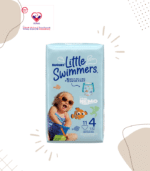 Enjoy a lazy day at the beach with your little bundle of joy or go for a quick swim at the local pool by making your child wear the Huggies Little Swimmer Diaper. These baby swimming nappies allow your child to swim in peace without worrying about any accidents. Made from a special absorbent material that does not swell in the water. In addition, wearing and removing these Huggies Swim diapers is a very easy task, thanks to the easy open and reclosable sides.