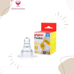 Pigeon softouch peristaltic plus nipples allows baby to use natural motion learned at the breast . Comes with super Elastic and Ultra Soft Silicone which Encourages the Baby to use Natural Sucking Pattern . BPA and BPS Free
