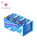 Enjoy the invigorating taste and long-lasting chewing experience of Mentos 3D Fresh Mint gum, guilt-free with its sugar-free formula.