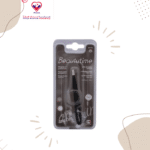 Professional stainless steel tweezers with ultra fine tips for accurate and easy removal of thin and short hair.