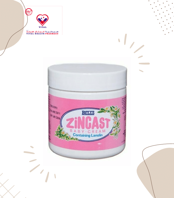 Bells Zincast Baby Cream has been prepared to assist in the treatment of nappy rash, soreness, tenderness and irritation of the skin.